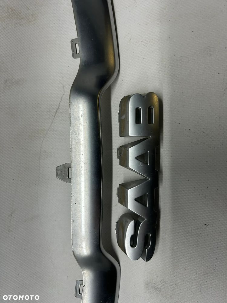Saab 95 9-5 NG 2010-2012 ramka grilla listwa zderzaka dekor - 3