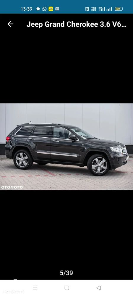 Jeep Grand Cherokee 3.6 V6 Overland - 5