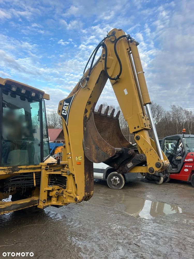 Caterpillar Koparko Ładowarka CAT Caterpillar 428D 428 D Osprzęt 5 Łyżek - 14
