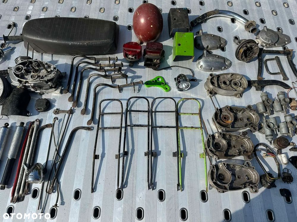 Części Romet Ogar 200 205 Motorynka Błotnik Bagażnik Schowek Tłumnik - 15