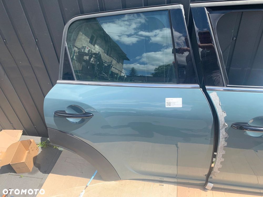 DRZWI PRAWA STRONA PRZÓD TYŁ MINI COUNTRYMAN F60 C4L SAGE GRUN - 7