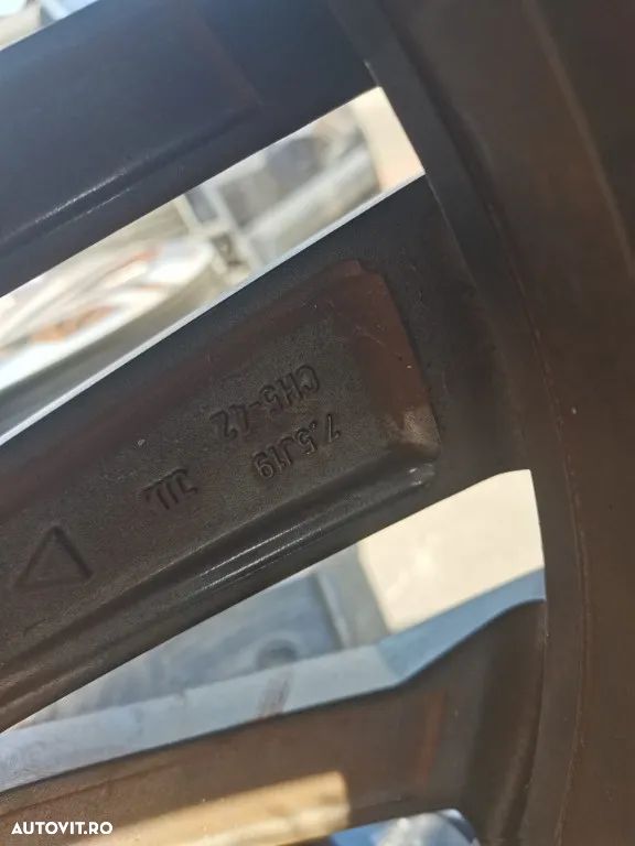 Jante aliaj R19 Peugeot 5008 in stare excelenta 7,5J19 CH5-42 - 2