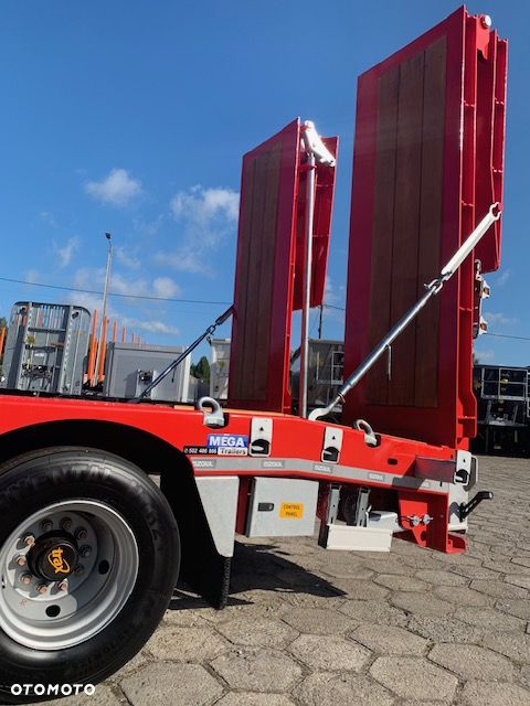 Inny NACZEPA NISKOPODWOZIOWA 3 OSIOWA Z ZAGŁĘBIENIAMI NA KOŁA! najazdy Hydrauliczne! - 20