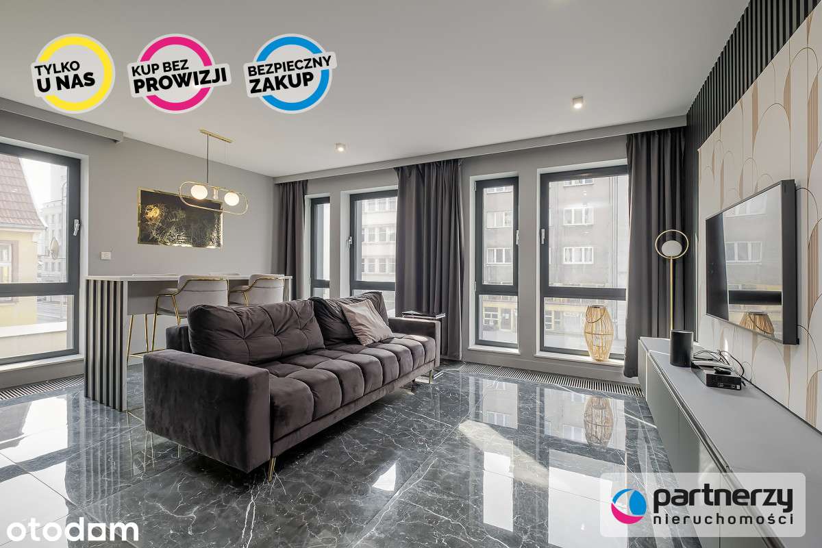 Luksusowy apartament 3 pokoje | centrum Gdyni