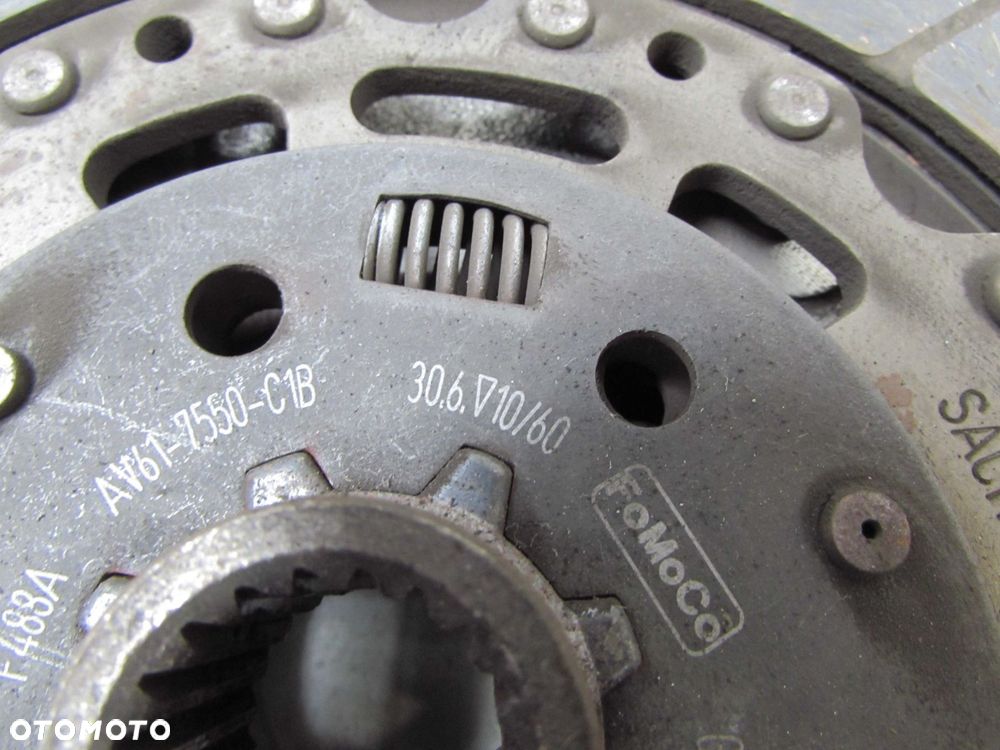 VOLVO PEUGEOT 1.6 D2 E-HDI SPRZEGLO KOLO DWUMASOWE TARCZA 9MM DOCISK AV61-6477-CC AV61-7550-C1B 09- - 7