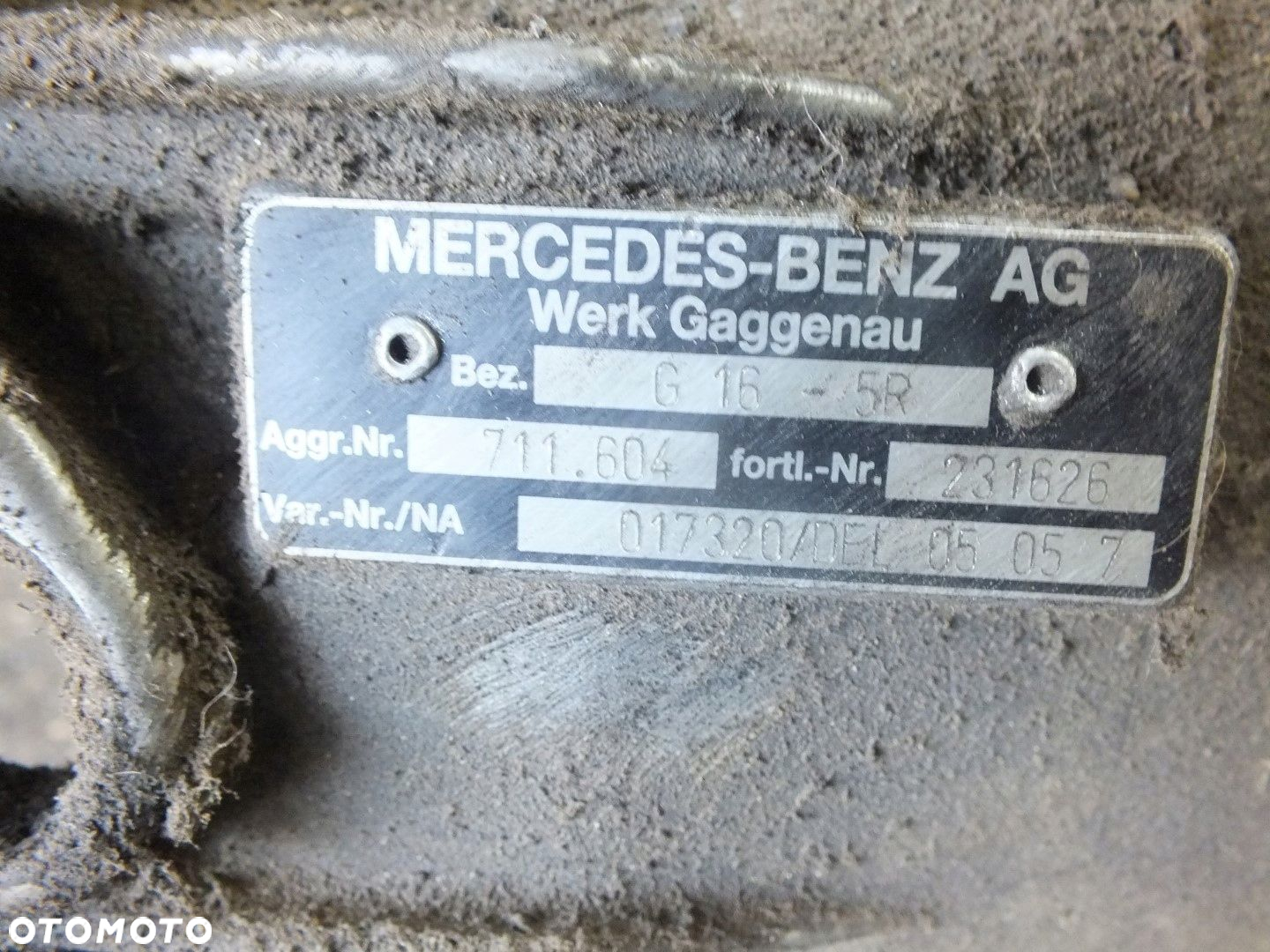 Skrzynia Biegów 711604 G16-5R VW LT 2.5 SDI - 3