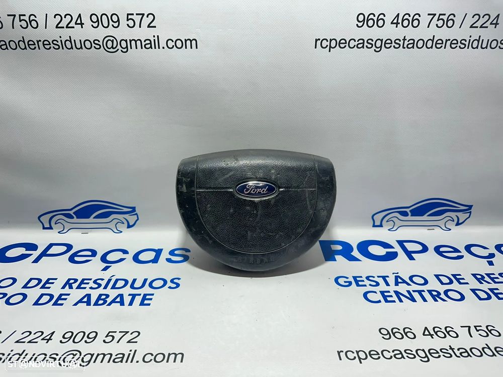 .Airbag Volante Guiador Original Ford Fiesta 5 Fusion MK1 2S6AS042B85ALZHHD 2001 - 2012 - 1