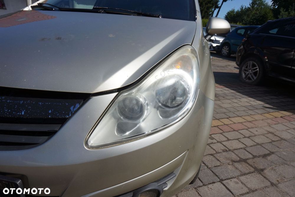 MASKA ZDERZAK BŁOTNIKI LAMPY CORSA D IV Z40M  OPEL 2006-2011 ZŁOTY PRZÓD KOMPLETNY - 21