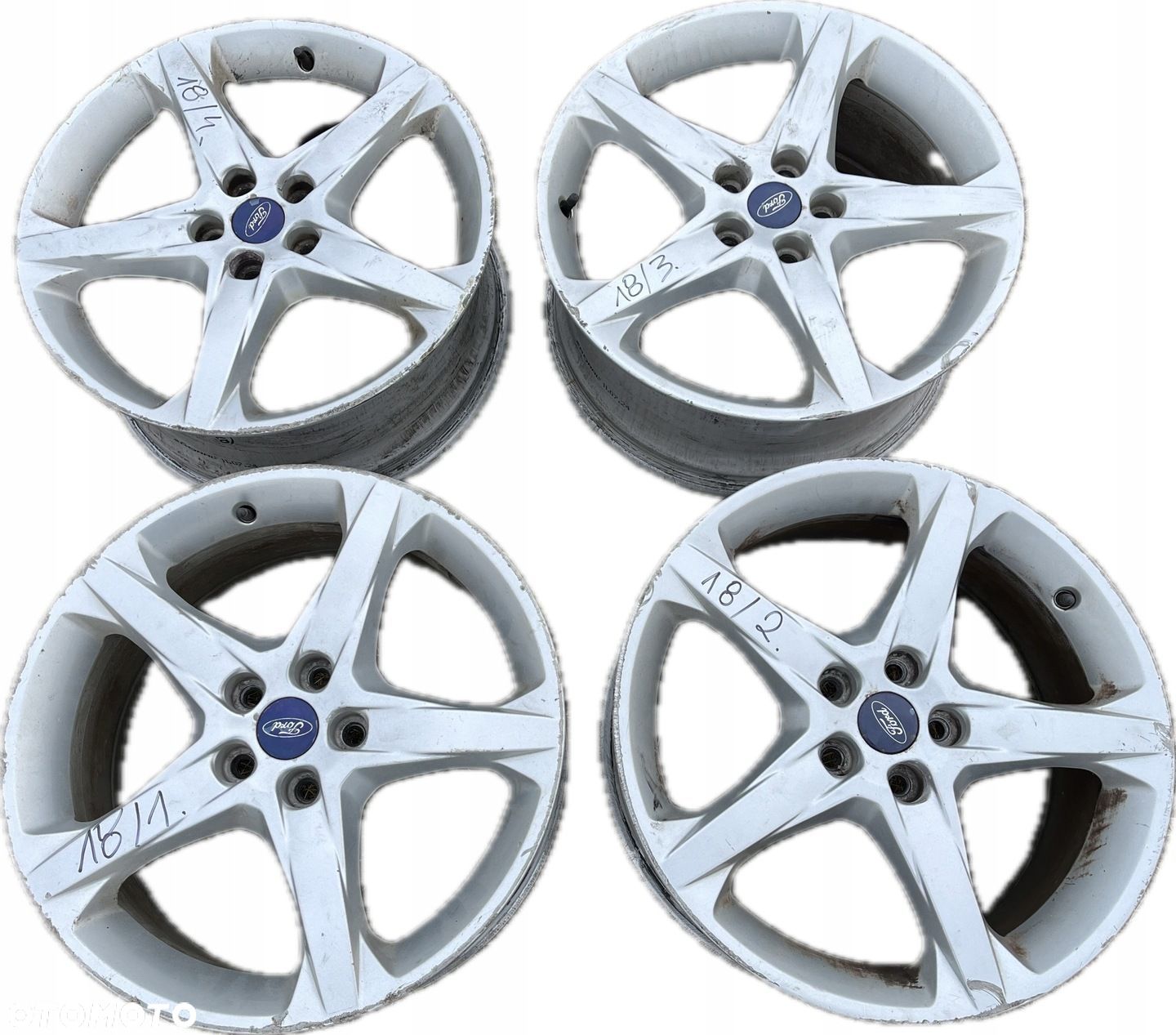 Alufelgi 18" Ford 5x108 Komplet 4 sztuki ET55 - 1