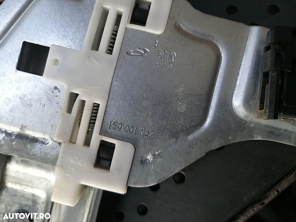 Macara geam electric stanga fata citroen c3 3 sx 159001042 - 3