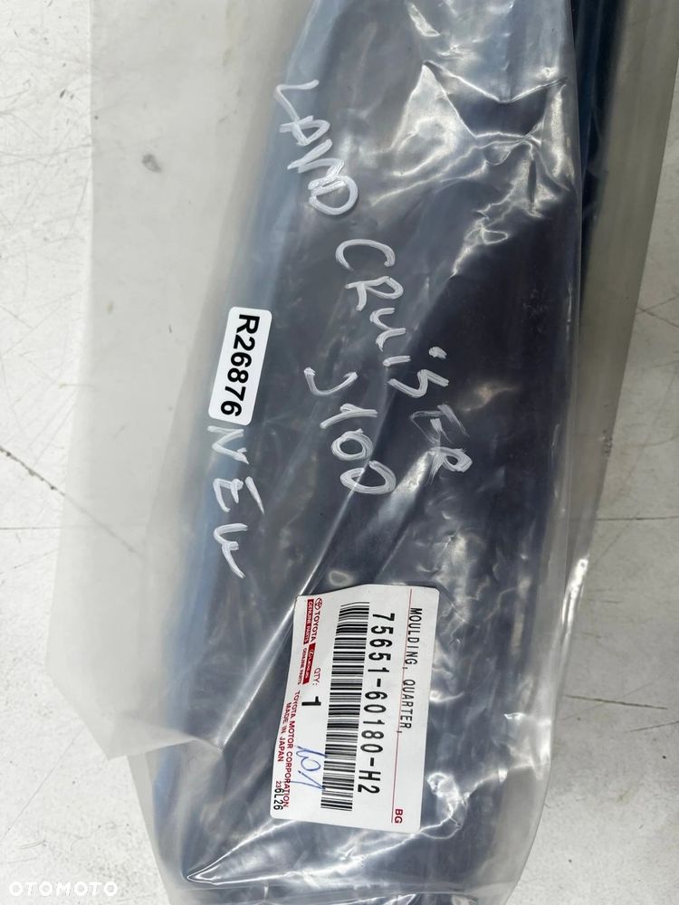 Listwa Toyota Land Cruiser J100 98-07r. NOWA prawa tylna nakładka błotnika zderzaka nadkola karosery - 10