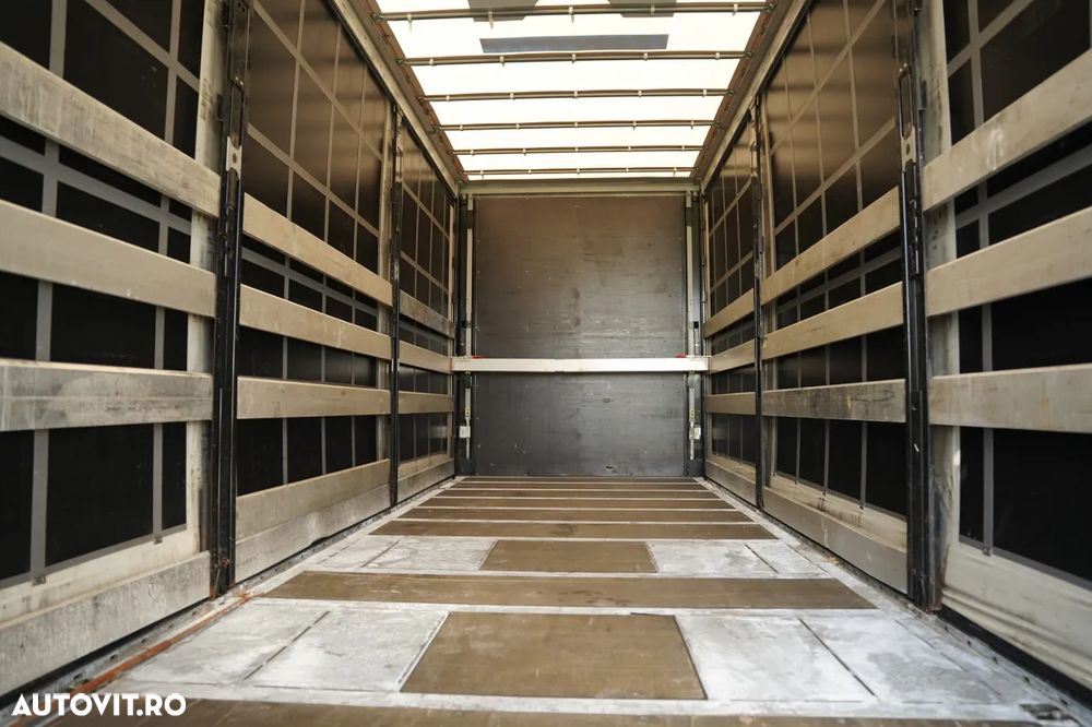DAF XG 480 / PRELATĂ CULISANTĂ - 7,7 M / 6X2 /  I-PARK COOL / AXĂ RIDICABILĂ / PLAFON RIDICABIL / EURO 6 - 21