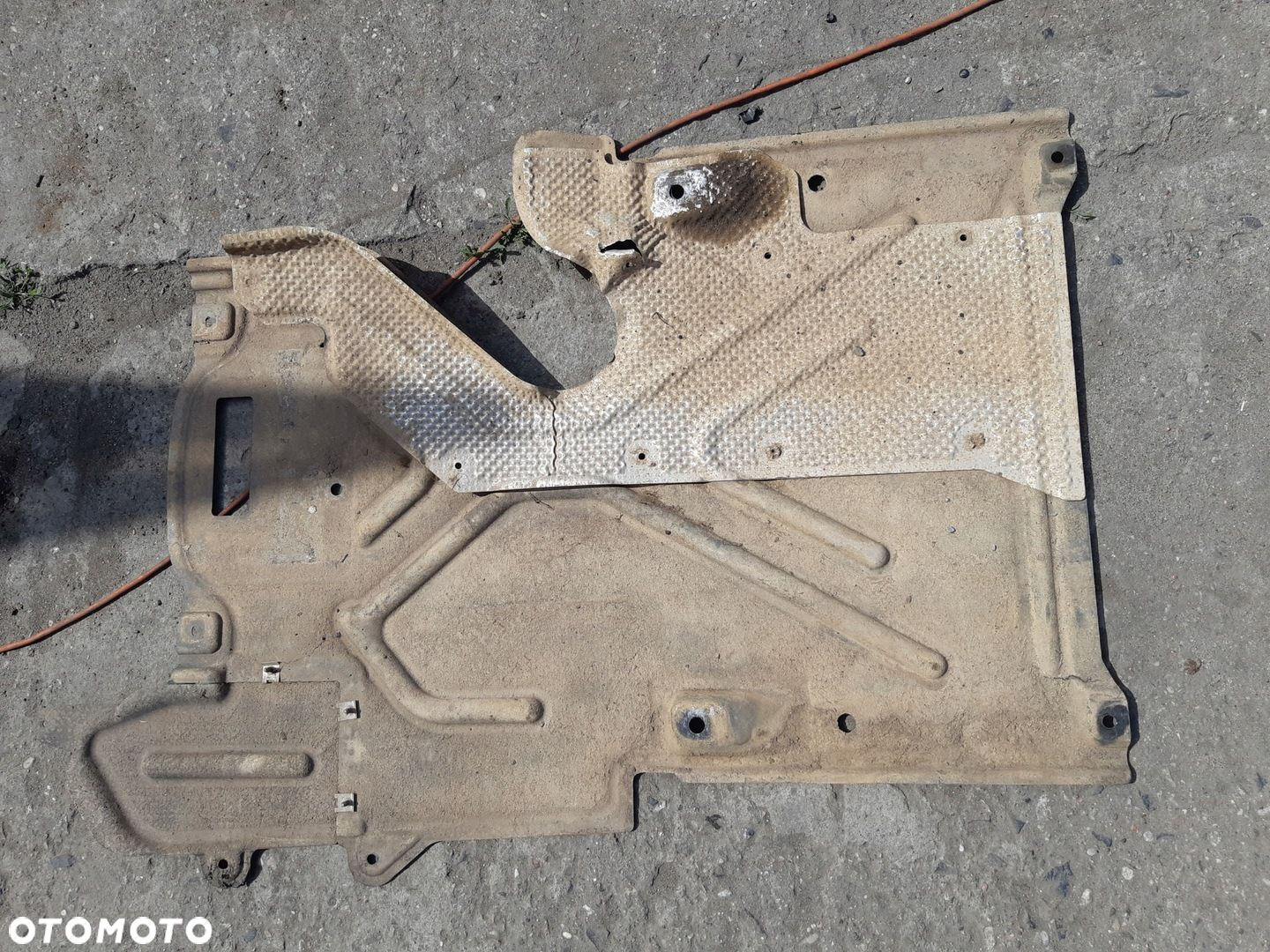 AUDI A4 B8 LIFT OSŁONA PŁYTA POD SKRZYNIE - 4