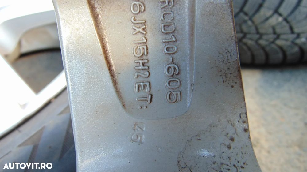 Jante Toyota KBA 46532 185/65/R15  6jx15h2et 45 an 2010 - 8