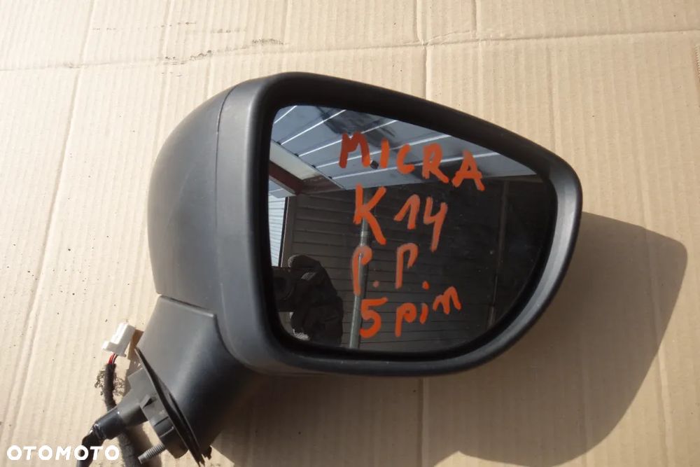LUSTERKO PRAWE NISSAN MICRA K14 5 PIN - 3