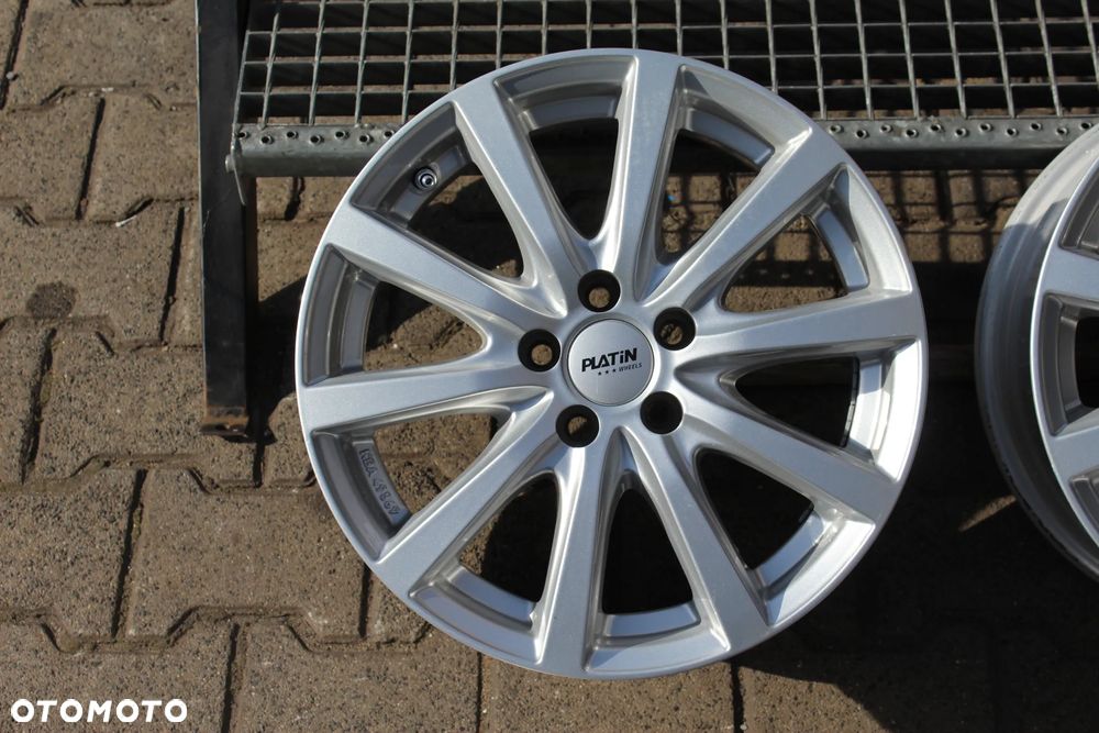 Platin 16cali 5x100 Et38 7J VW SKODA AUDI SEAT Ładne - 2