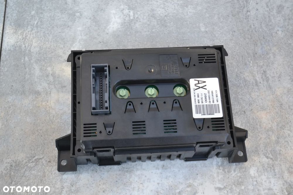 OPEL ASTRA H ZAFIRA B RADIO SAMOCHODOWE FABRYCZNE CD30 13204082 WYŚWIETLACZ 13208194 - 6