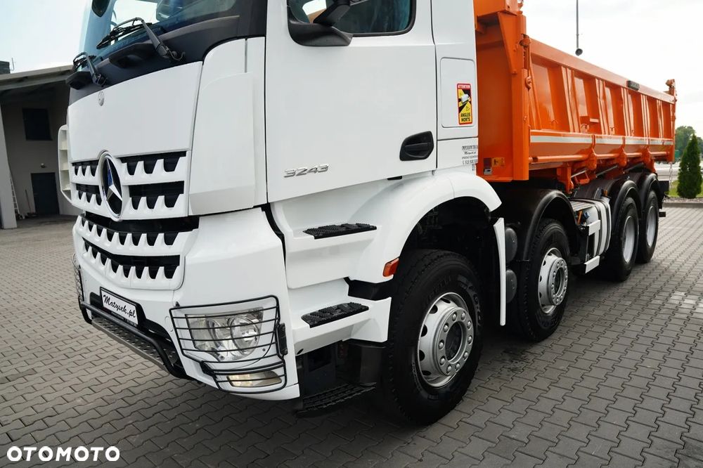 Mercedes-Benz AROCS 3243 / 8x4 / WYWROTKA 2 STRONNA / MEILLER / HYDROBURTA / BORDMATIC / AUTOMAT / EURO 6 - 20