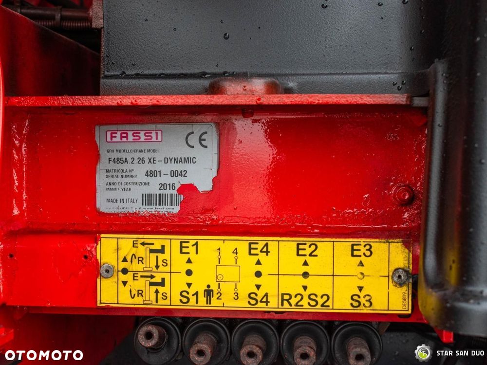 Mercedes-Benz AROCS 3251 8x4 FASSI F 485A.2.26 HDS Żuraw Wciągarka - 22