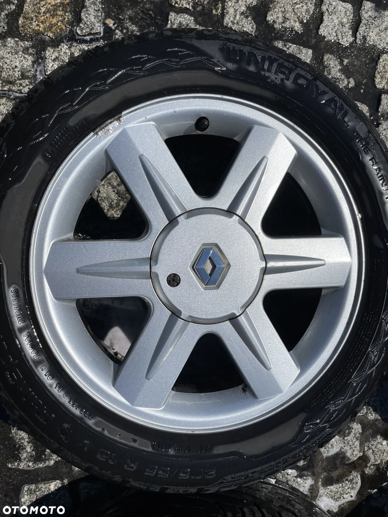 Alufelgi felgi 16” 5x108 Renault Escape Kangoo Laguna + Uniroyal Rainsport 3 205x55 R16 - 14