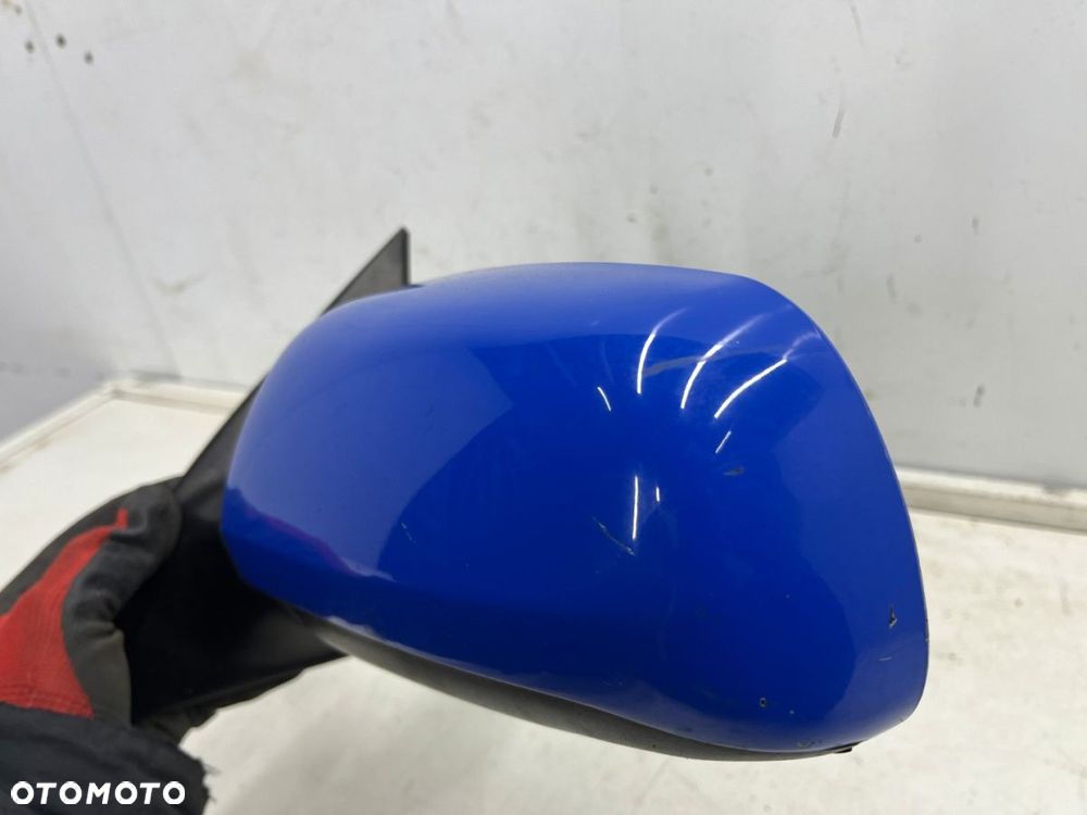 Lusterko Skoda Fabia I 6y 99-08r. LEWE kolor 4402 niebieskie MANUALNE zewnętrzne EUROPA - 10