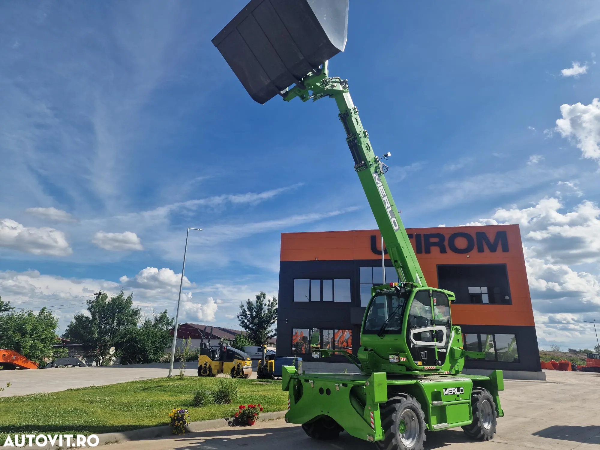 Merlo ROTO la 18m, Furci, cupa, AC, Cupla rapida, posibilitate leasing 5 ani, garantie 2 ani, nefolosit, produs in Italia-PROMOTIE 163.000 EUR+Tva - 21