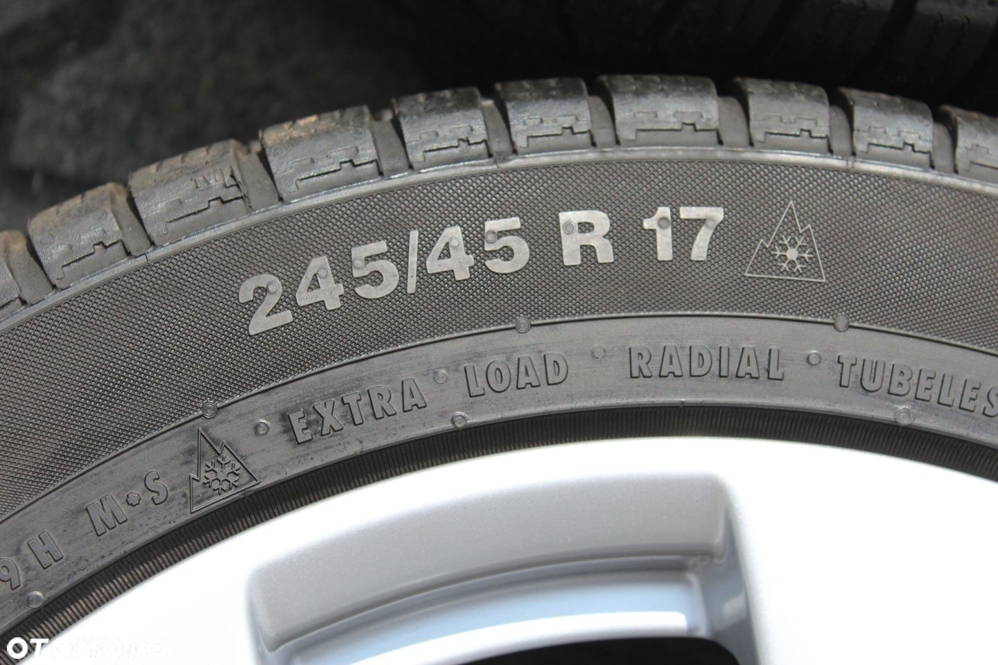 ORYG MERCEDES E-KLASA 17 5x112 ET48 TPMS ZIMA 245/45 6mm - 14