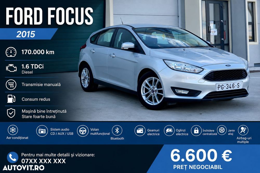 Ford Focus 1.6 TDCi DPF Trend - 1