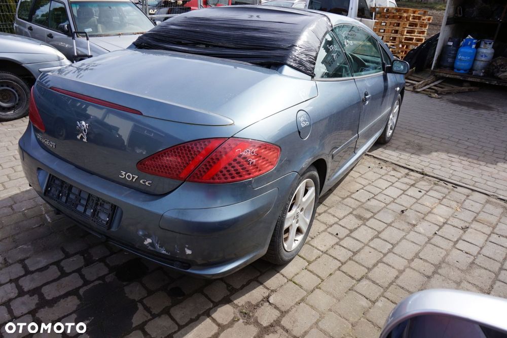 PEUGEOT 307 CC CABRIO 2005 EZWD 1.6 16V TU5JP4 109KM 20DM12 SZARY na części - 5