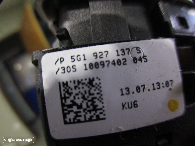 Interruptor 5G1927137S VW GOLF 7 2013 2.0TDI 184CV 5P PRETO Start Stop , Controlo De Tração - 4