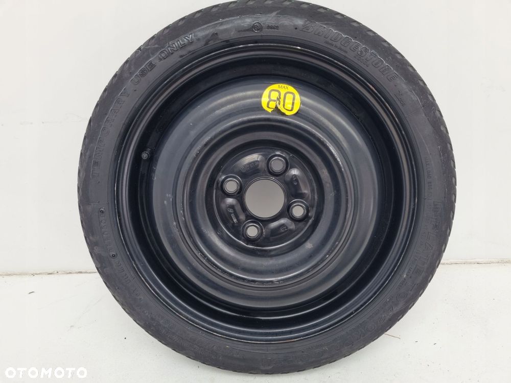 KOŁO DOJAZDOWE Toyota Yaris II dojazdówka 125/70 D15 R15 4x100 2150669 - 2