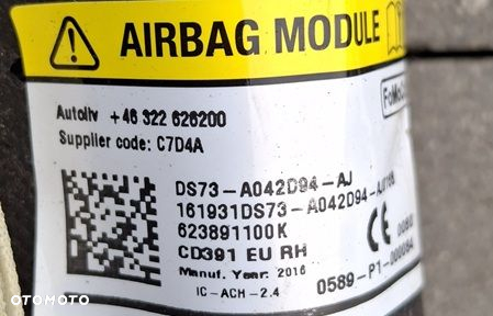 FORD MONDEO MK5 KURTYNA AIRBAG PRAWA HATCHBACK ORY - 2
