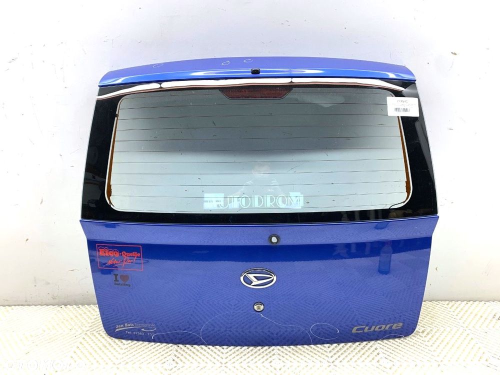 KLAPA TYŁ  DAIHATSU CUORE VI (L251, L250_, L260_) 2003 - 2022 1.0 43 kW [58 KM] benzyna 2003 - 2022 - 1