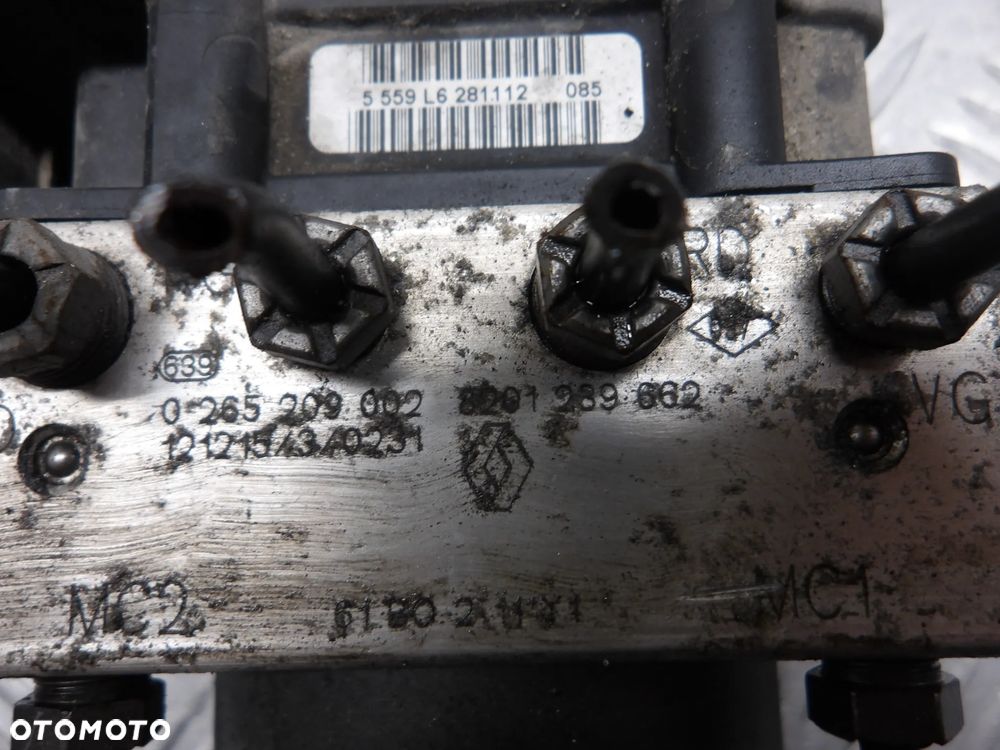 RENAULT KANGOO II 08-12 POMPA ABS 0265801165 - 7