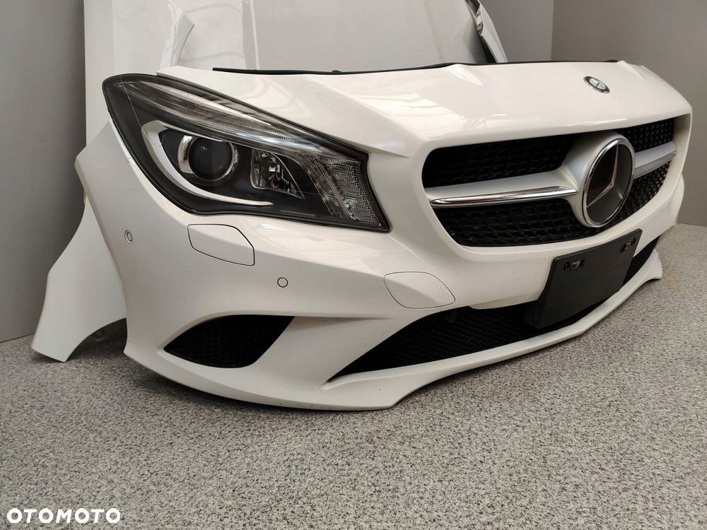 MERCEDES CLA W117 PRZÓD ZDERZAK PAS LAMPY MASKA 650 - 2