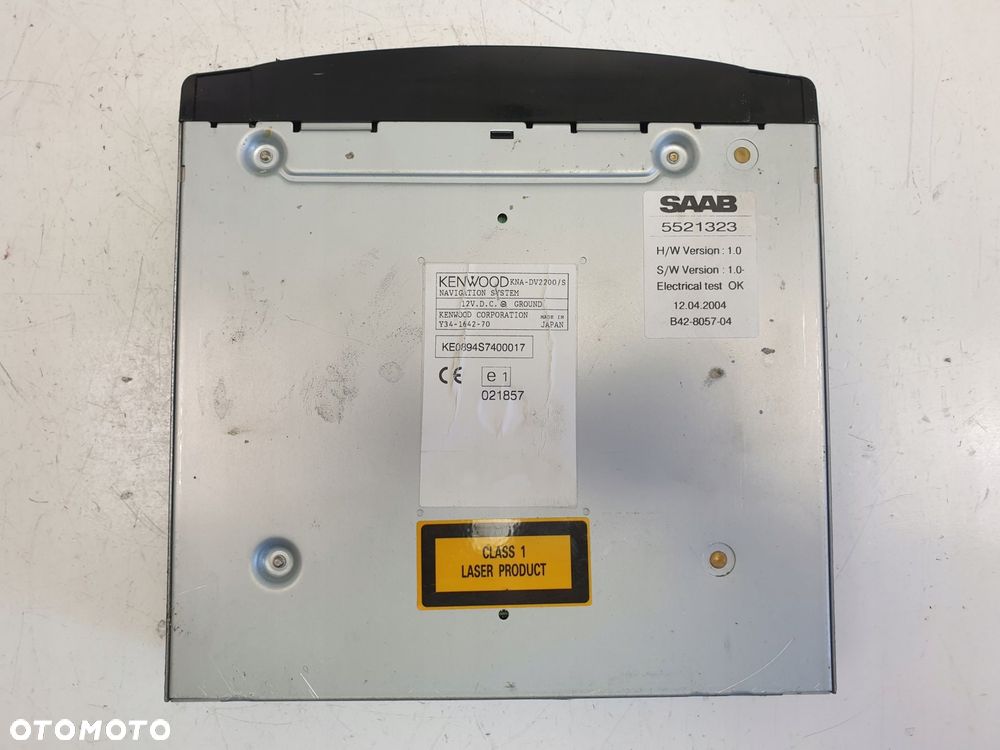 Saab 95 9-5 lift ODTWARZACZ DVD Kenwood 5521323 - 13