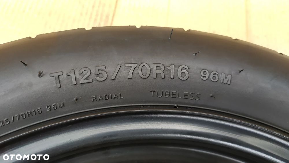 KOŁO DOJAZDOWE R16 VW VOLKSWAGEN GOLF V VI VII AUDI A3 SEAT LEON - 8