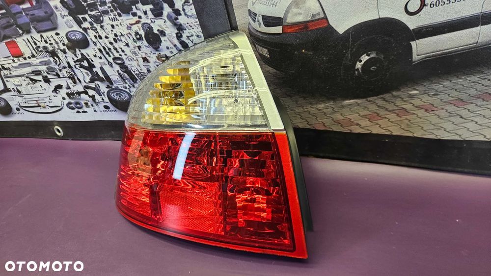 Lampa Lampy Tyl Tylne Lewa Prawa Komplet AUDI A4 B6 Sedan Depo - 7