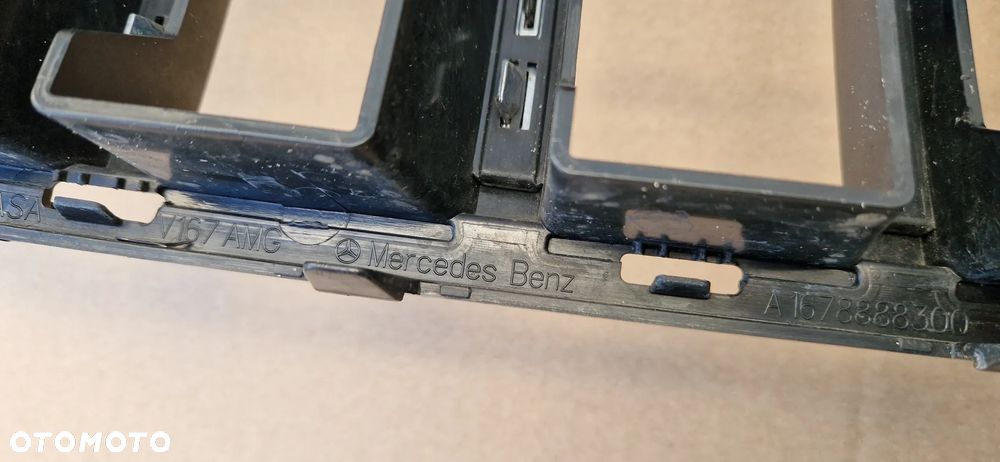 MERCEDES GLE W167 AMG GRIL ATRAPA ZDERZAKA A1678888300 ZNACZEK - 12