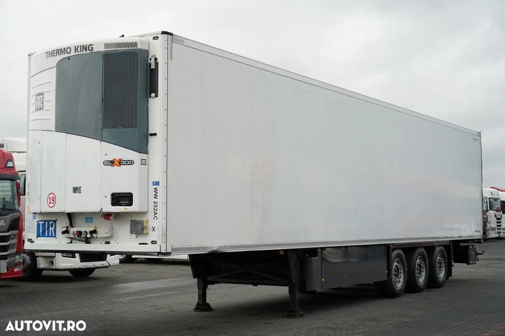 Schmitz Cargobull REFRIGERAT / THERMO KING SLX 300 / RIDICARE CU CÂRLIG / RIDICARE CU CÂRLIG / AXĂ RIDICABILĂ / COȘ PENTRU PALEȚI - 3