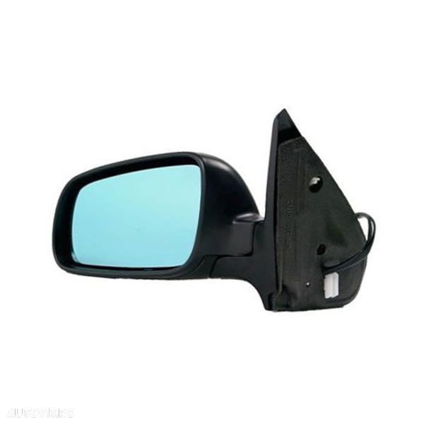 Oglinda exterioara Vw Bora (1J5/1Jm), 10.1998-11.2005, Vw Golf 4 (1J) 08.1997-09.2006, Stanga, Crom, electrica, Cu incalzire, carcasa neagra, Asferica, View Max, 1J1857507D01C 954151-M, Model MARE, 5 pini,