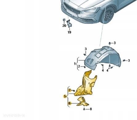 NADKOLE CUPRA FORMENTOR 20-24 PRAWE PRAWA PRZÓD CZ. PRZEDNIA 5FF854816 - 6