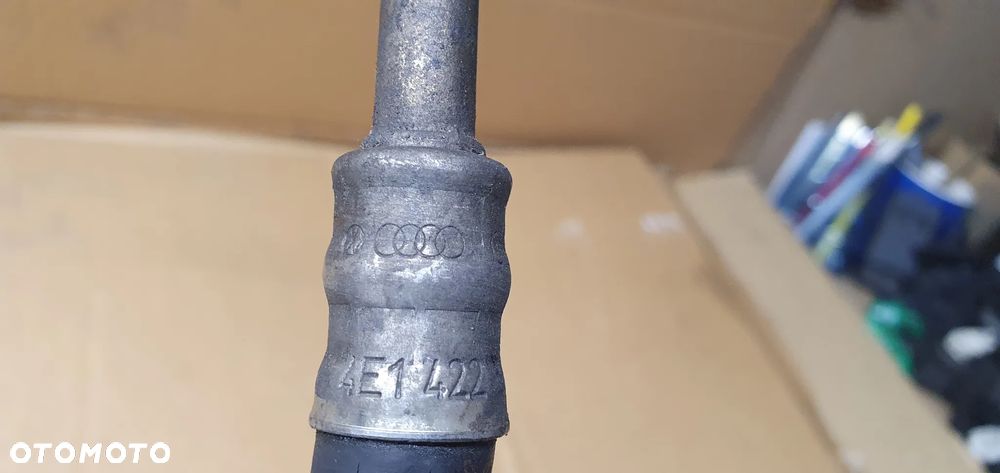 Przewód wąż rurka wspomagania Audi A8 D3 4E1422891H - 8