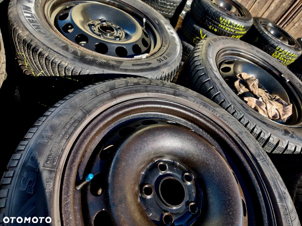 5x112 Koła Zimowe Zima Felgi Stalowe Stal 16 VW SHARAN GOLF 5 6 7 V VI VII CADDY TOURAN JETTA PASSAT B5 B6 B7 3C0 SKODA OCTAVIA II III IV 2 3 4 SUPERB YETI SEAT EXEO LEON TOLEDO ALTEA ALHAMBRA AUDI A3 8P 8V A4 B5 B6 B7 A6 C5 C6 6,5mm Legnica ALU-RAD 205/55 - 6
