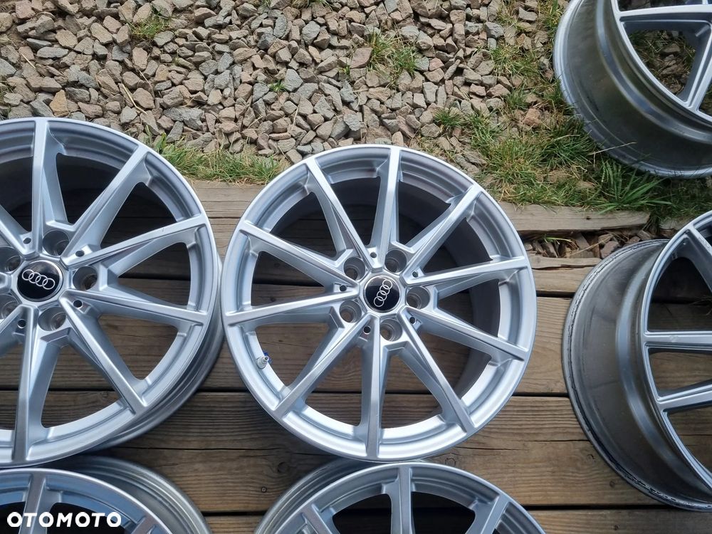 AUDI A5,A4,VW PASSAT,TIGUAN,SEAT ALHAMBRA,SKODA ALU 7,5X17 ET30 super stan - 5