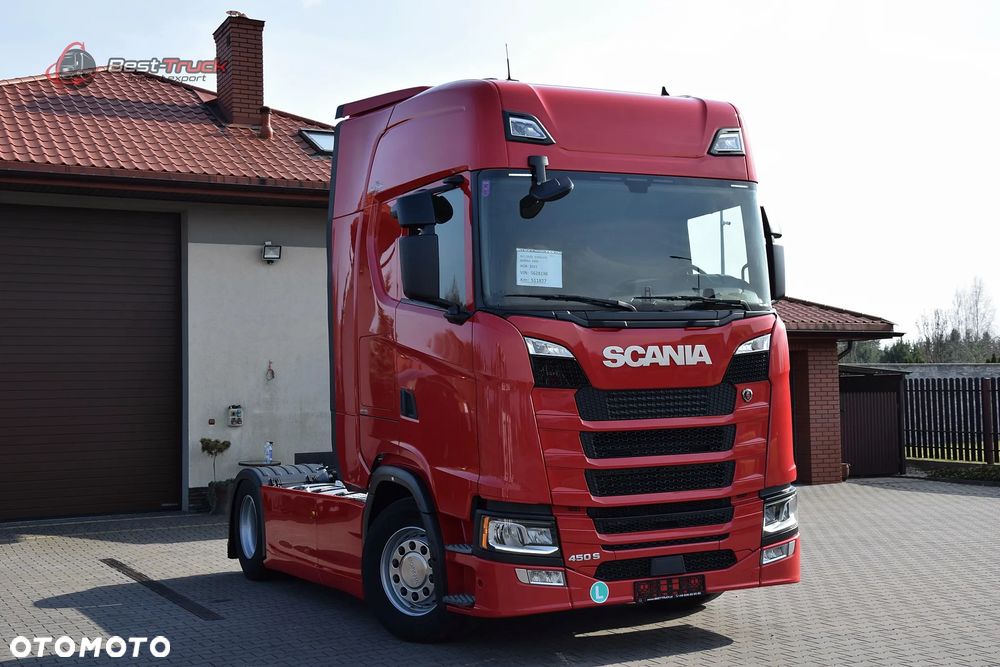Scania S450  / FULL LED  / KLIMA POSTOJOWA  / RETARDER   / ZBIORNIKI  1400 L / STANDARD - 8