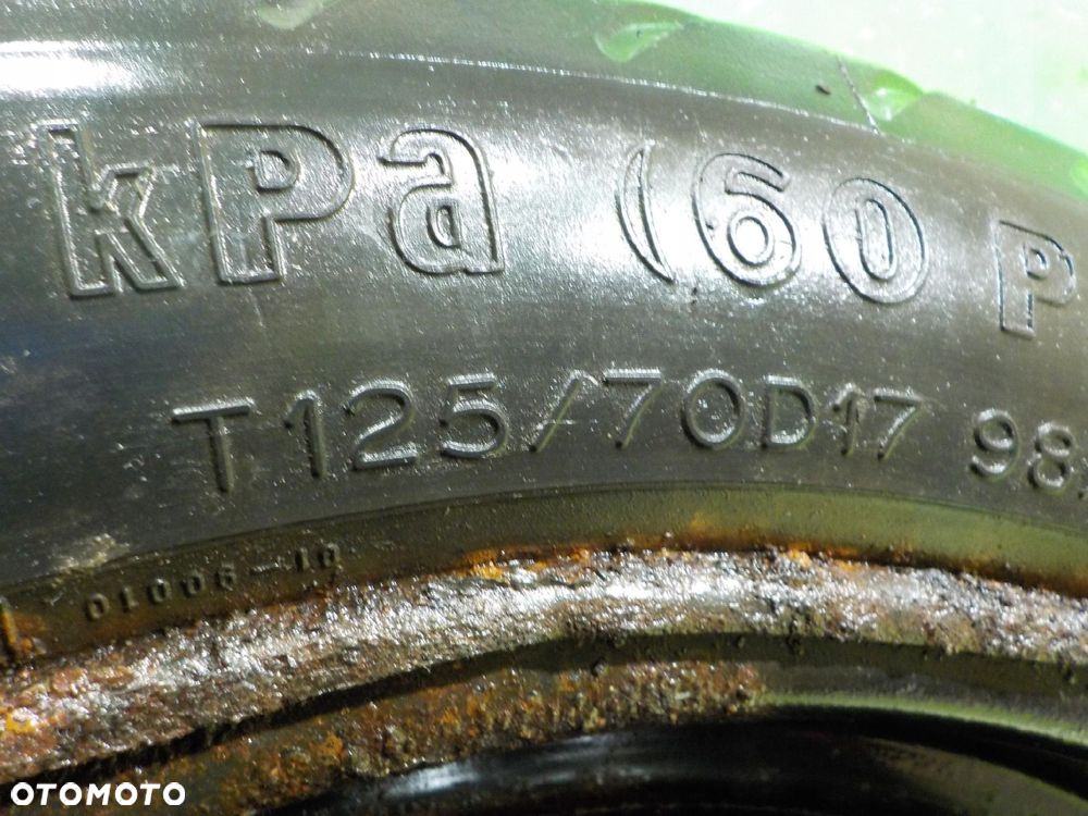 TOYOTA AVENSIS T27 kolo dojazdowe 125/70/17 5X114,3 - 5