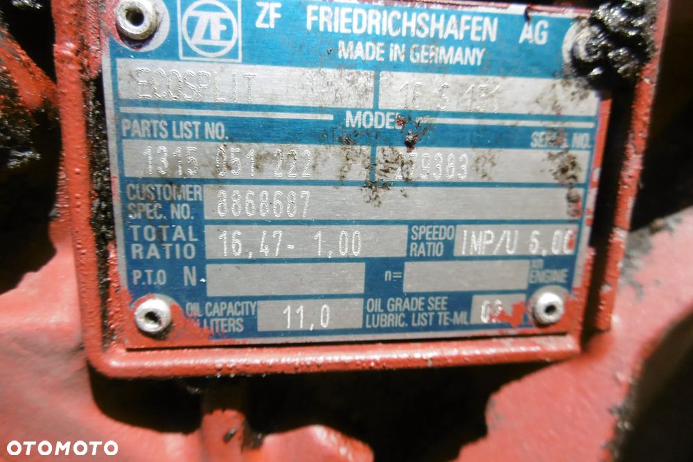 Skrzynia biegów Iveco Eurotrakker 16S151 - 7