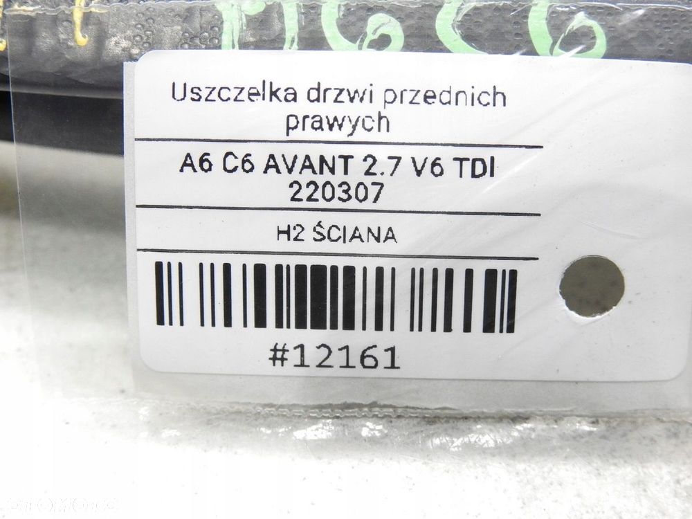 USZCZELKA DRZWI PRAWY PRZÓD AUDI A6 C6 - 5