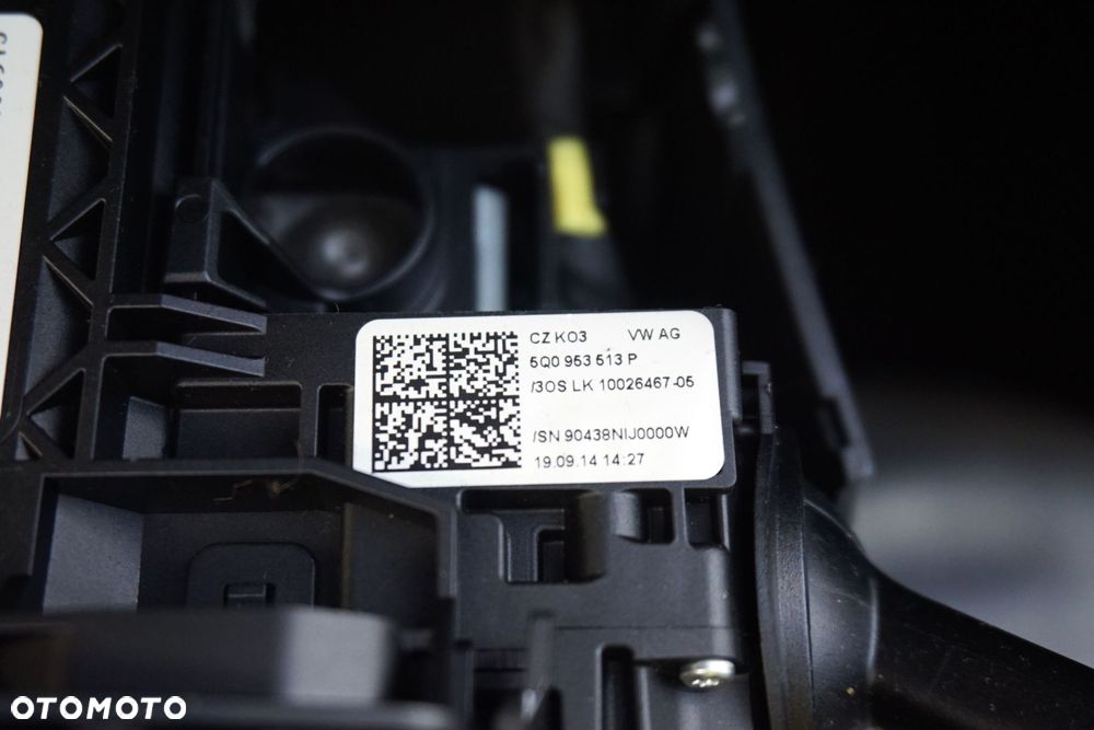 PRZEŁĄCZNIK ZESPOLONY TAŚMA AIRBAG OCTAVIA III 5E3 5Q0953513P 5Q0953549 5Q0953507AA SKODA 2012-2016 - 3